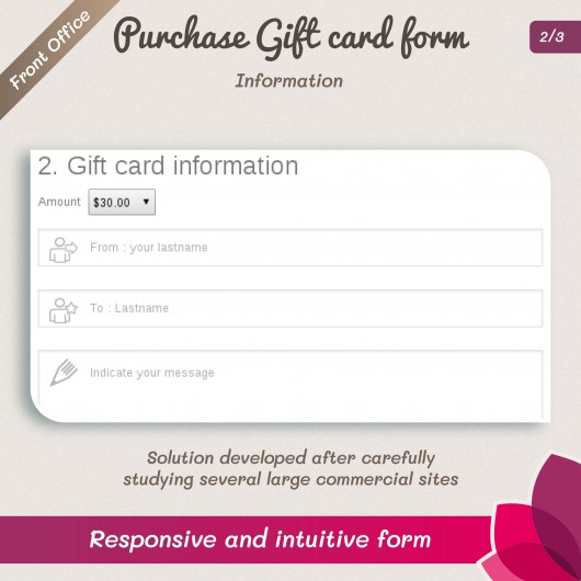 Gift Card - Advanced solution Module