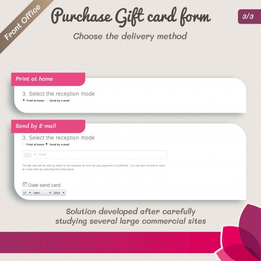 Gift Card - Advanced solution Module