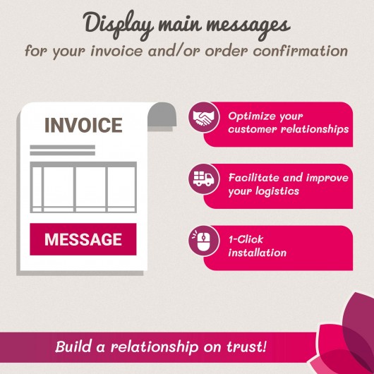 Display Message(s) on Invoice and Delivery Slip
