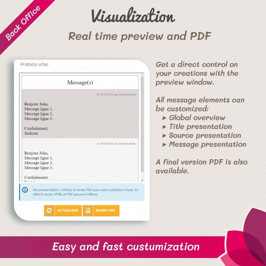 Display Message(s) on Invoice and Delivery Slip