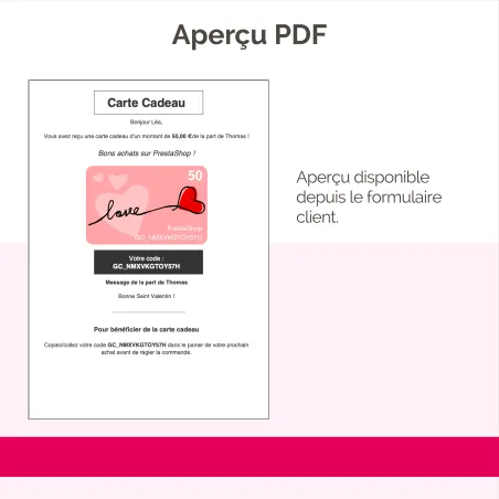 Gift Card - Le module PrestaShop de TimActive