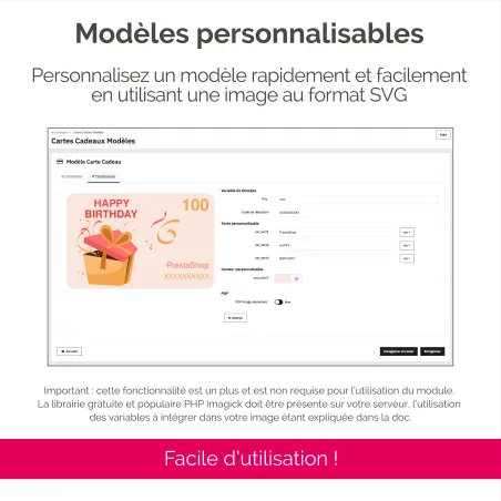 Gift Card - Le module PrestaShop de TimActive