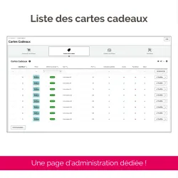 Gift Card - Le module PrestaShop de TimActive