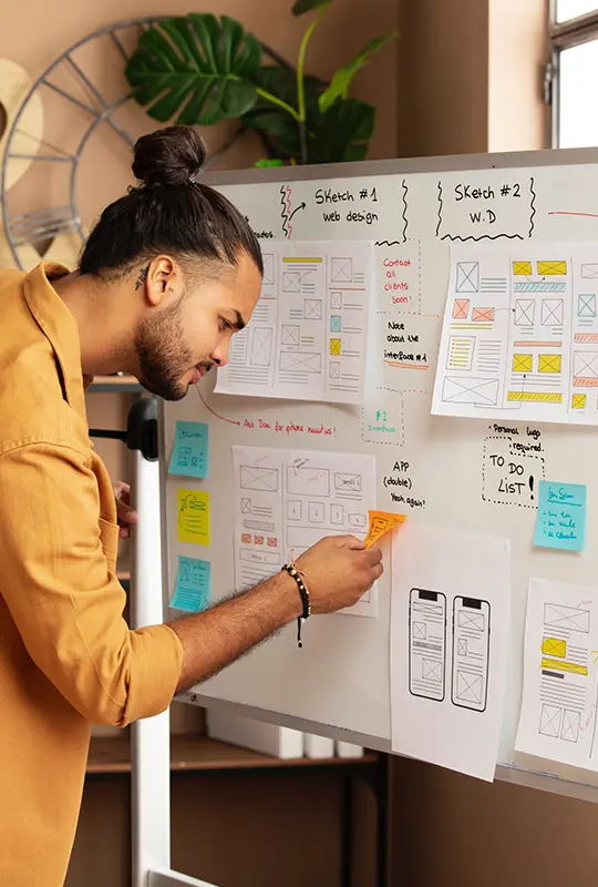 UI/UX design sur mesure
